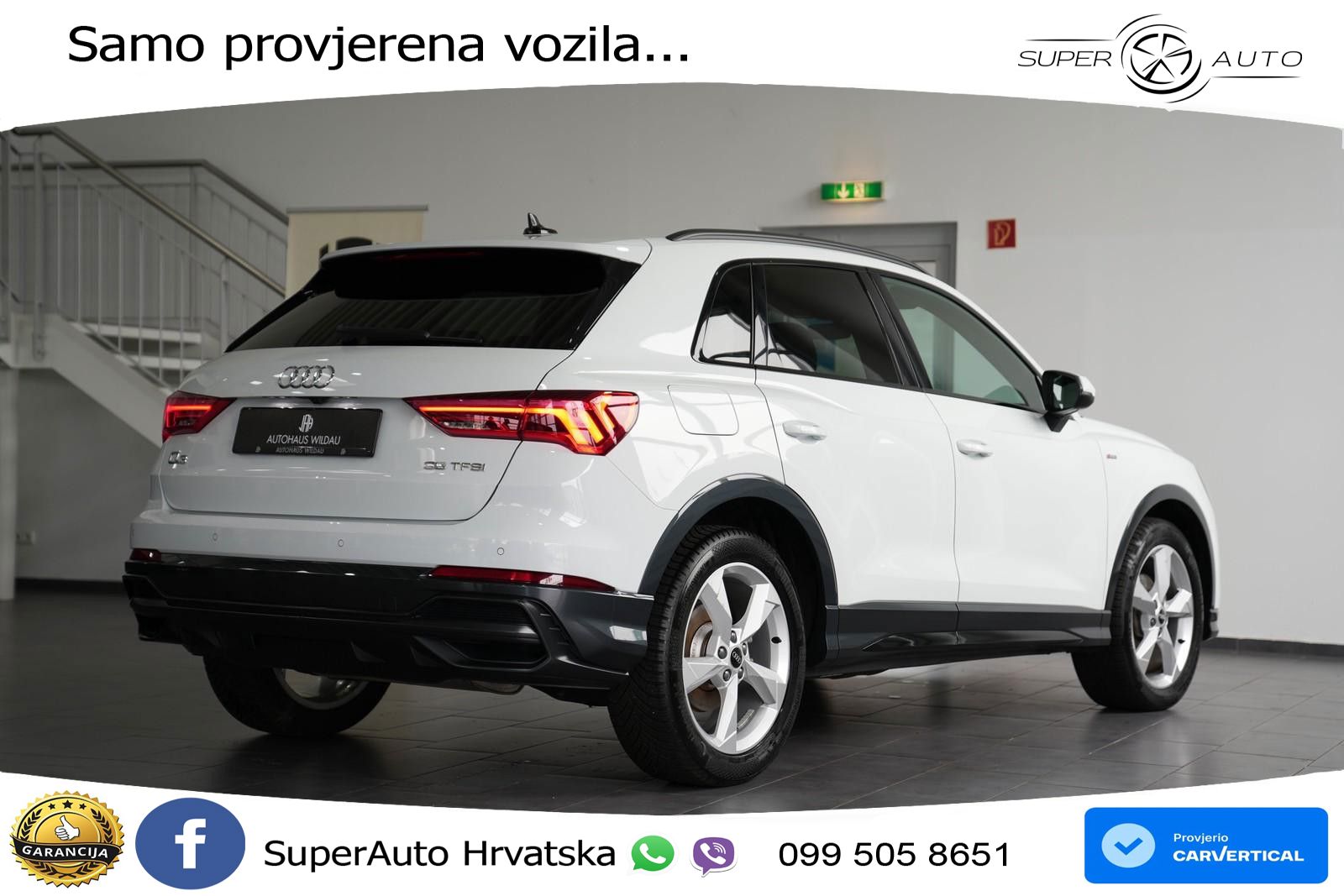 Audi Q3 35 TFSI (150 KS) S tronic S line LED+GR SJED+ACC
