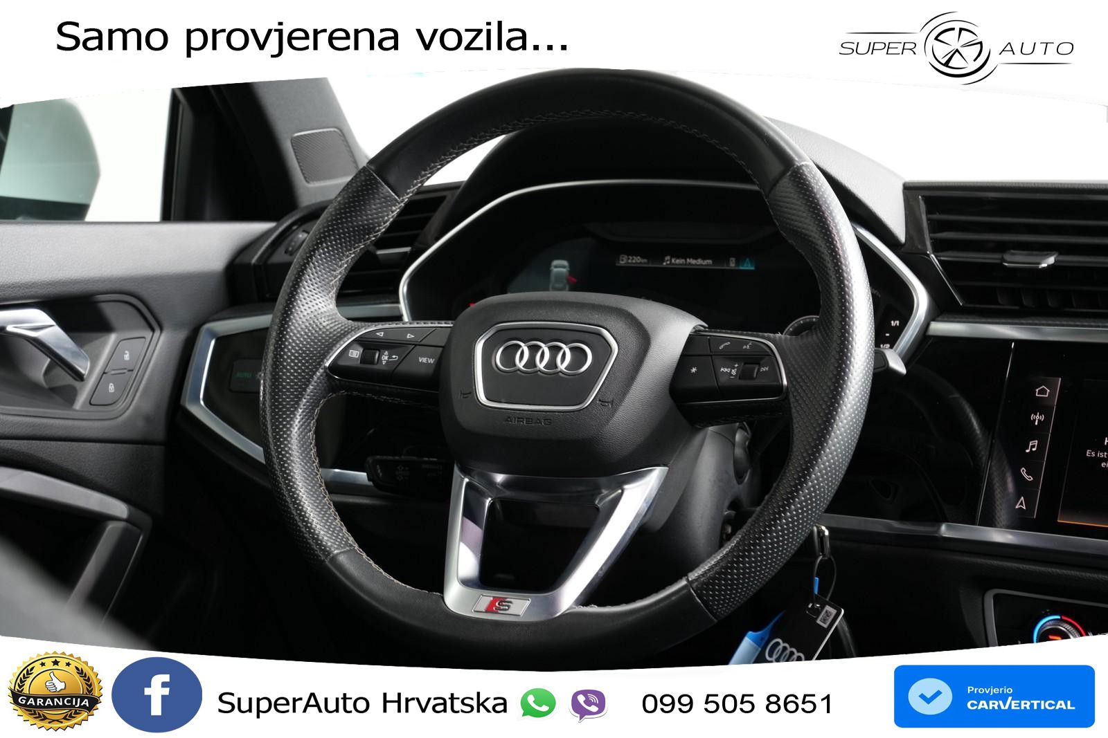 Audi Q3 35 TFSI (150 KS) S tronic S line LED+GR SJED+ACC
