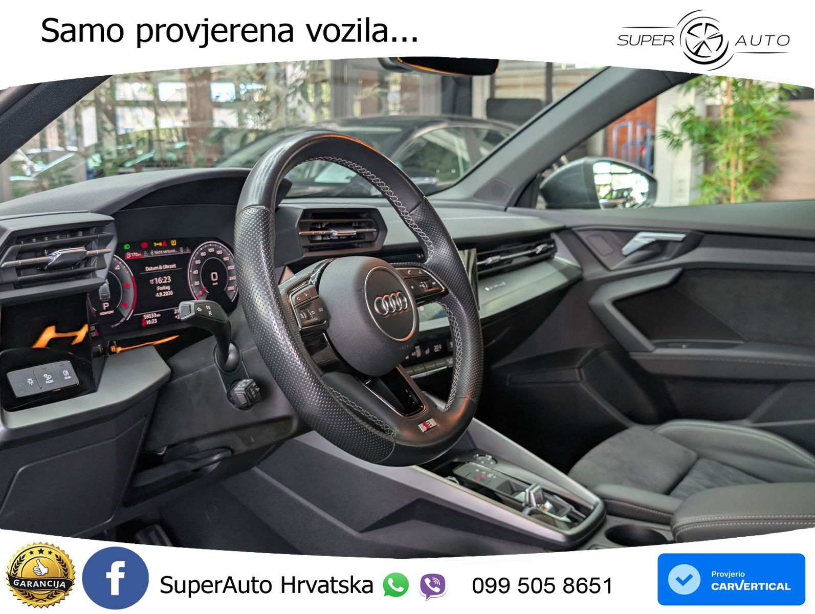 Audi A3 40 TDI (200 KS) quattro S tronic S line LED+GR SJED+ACC