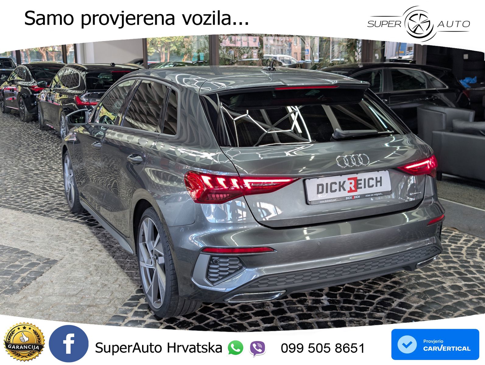 Audi A3 40 TDI (200 KS) quattro S tronic S line LED+GR SJED+ACC