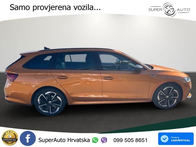 Škoda Octavia Combi 2.0 TSI (190 KS) 4x4 DSG SportLine LED+GR SJED+ACC