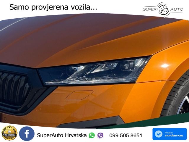 Škoda Octavia Combi 2.0 TSI (190 KS) 4x4 DSG SportLine LED+GR SJED+ACC