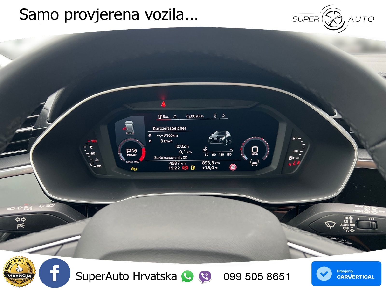 Audi Q3 1.5 TFSI (150 KS) S tronic S line LED+GR SJED+ACC