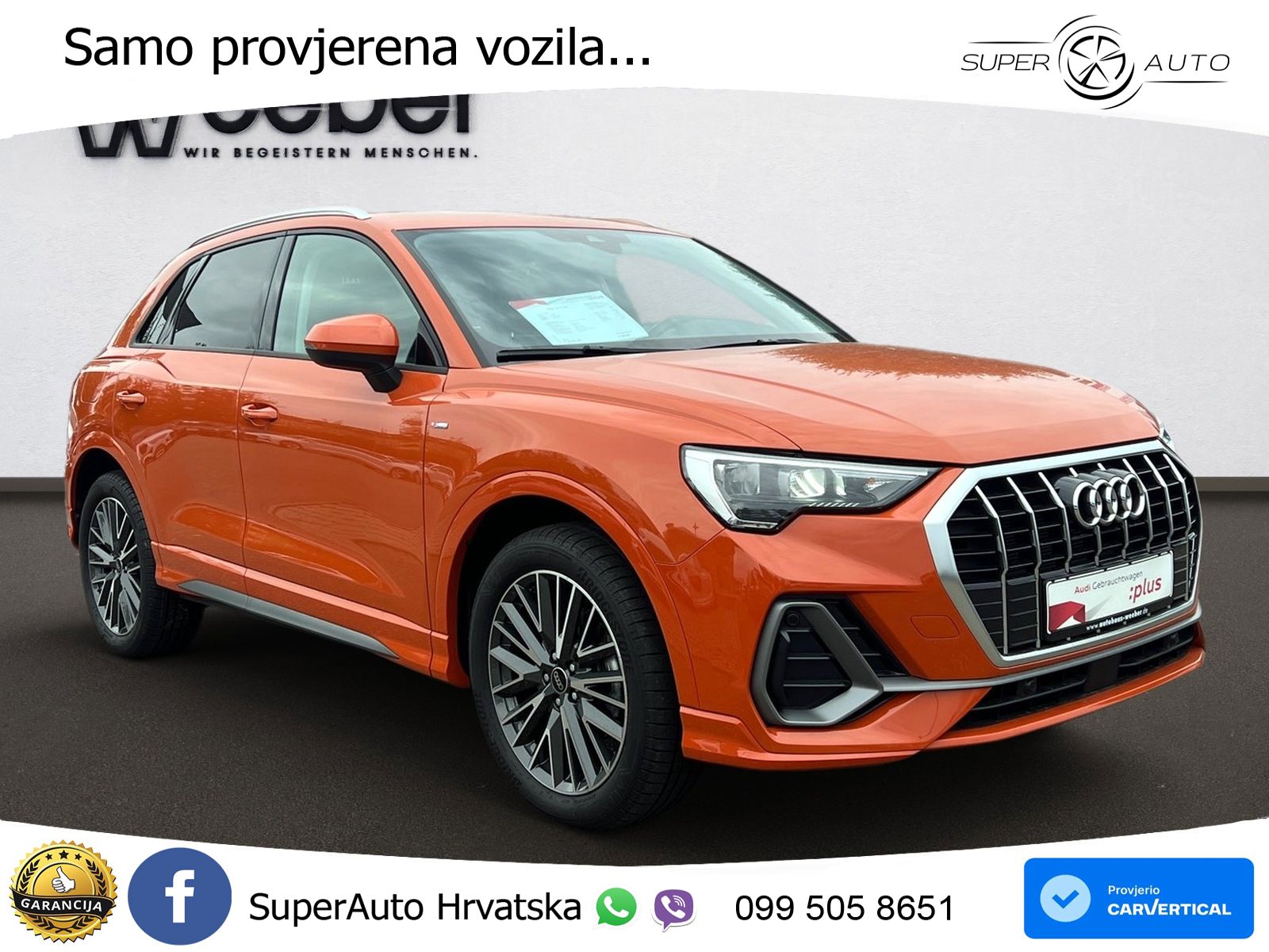 Audi Q3 1.5 TFSI (150 KS) S tronic S line LED+GR SJED+ACC