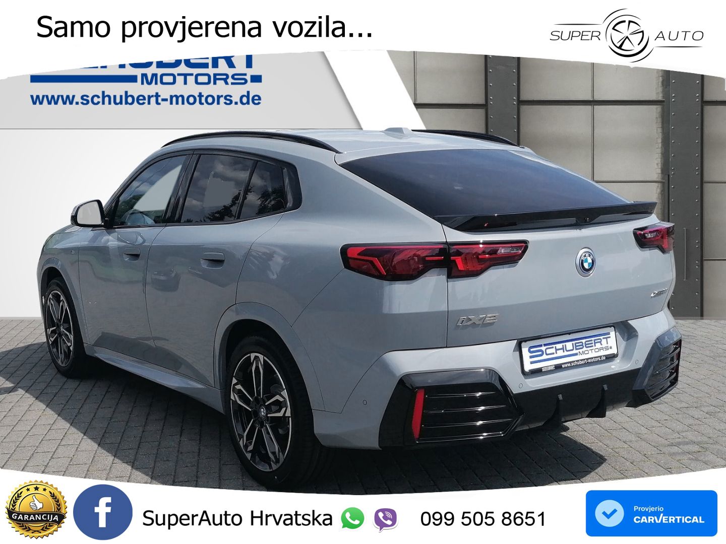 BMW iX2 66.5 kWh (313 KS) xDrive30
