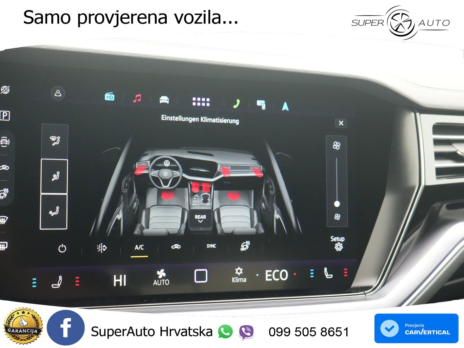 Volkswagen Touareg 3.0 V6 TDI (231 KS) 4MOTION Tiptronic ZRAČNI+ACC+4xGR SJED+KAM