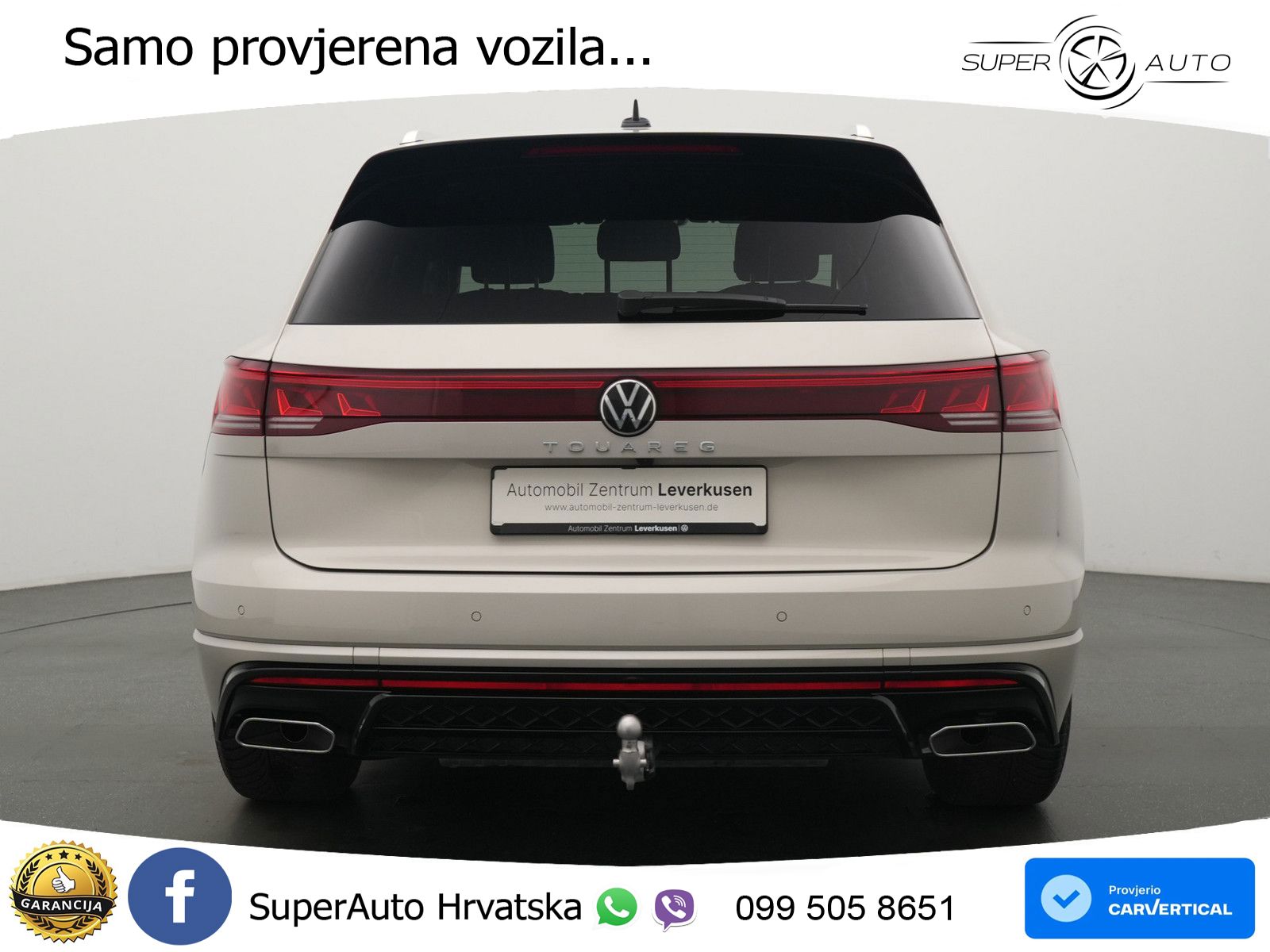 Volkswagen Touareg 3.0 V6 TDI (231 KS) 4MOTION Tiptronic ZRAČNI+ACC+4xGR SJED+KAM