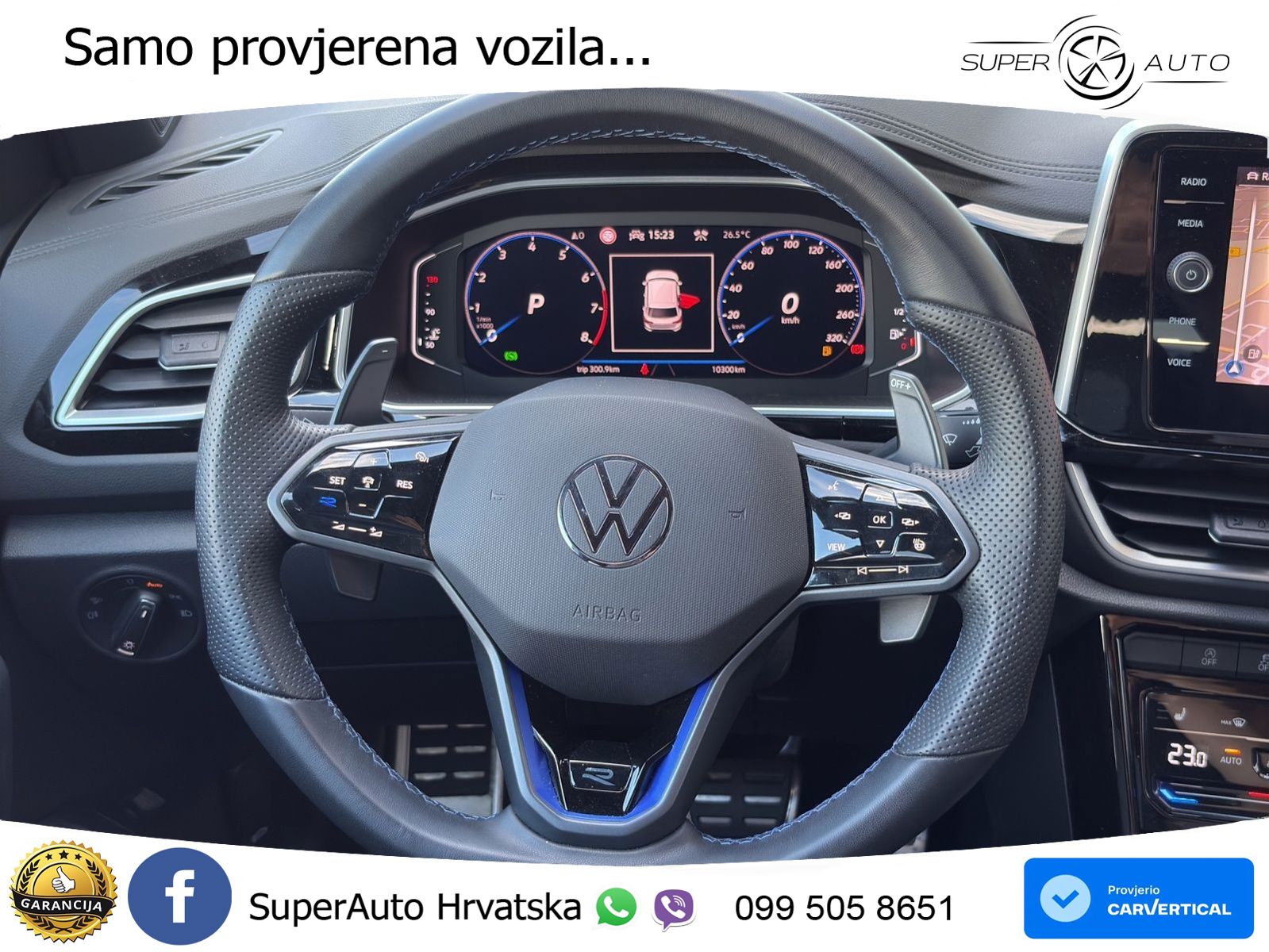 Volkswagen T-Roc I R 2.0 TSI (300 KS) OPF 4M DSG LED+GR SJED+ACC