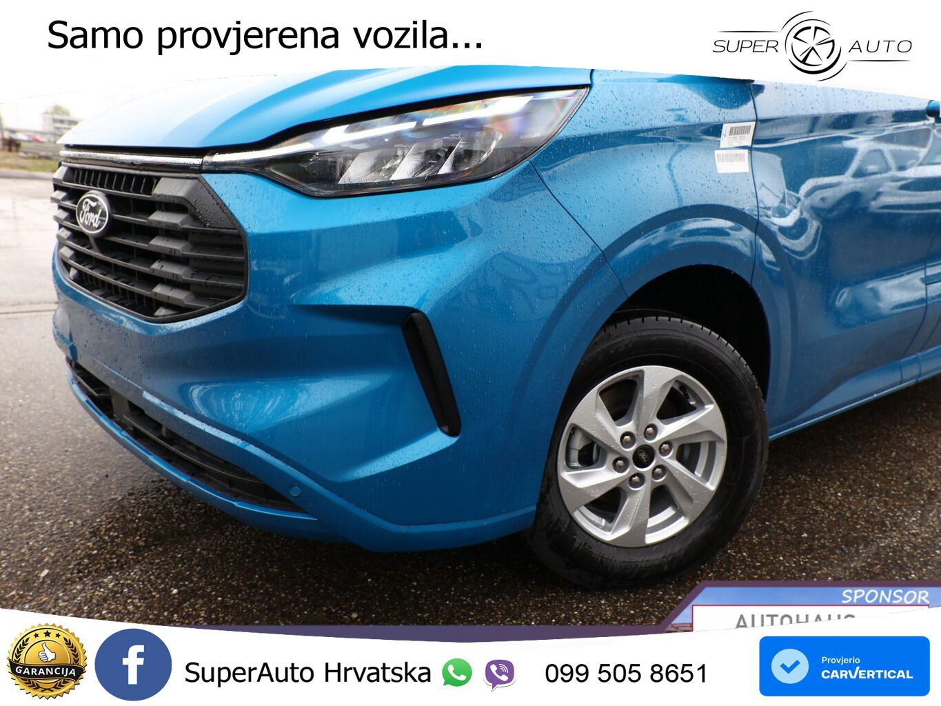 Ford Transit Custom Aut Limited 320L2 LED UVP-38%* 170 KS