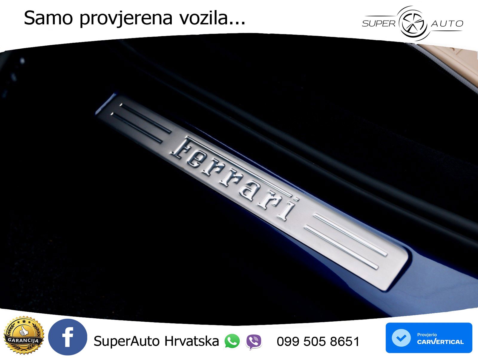 Ferrari 296 GTS 3.0 V6 (830 KS) F1 DCT LED+GR SJED+ACC