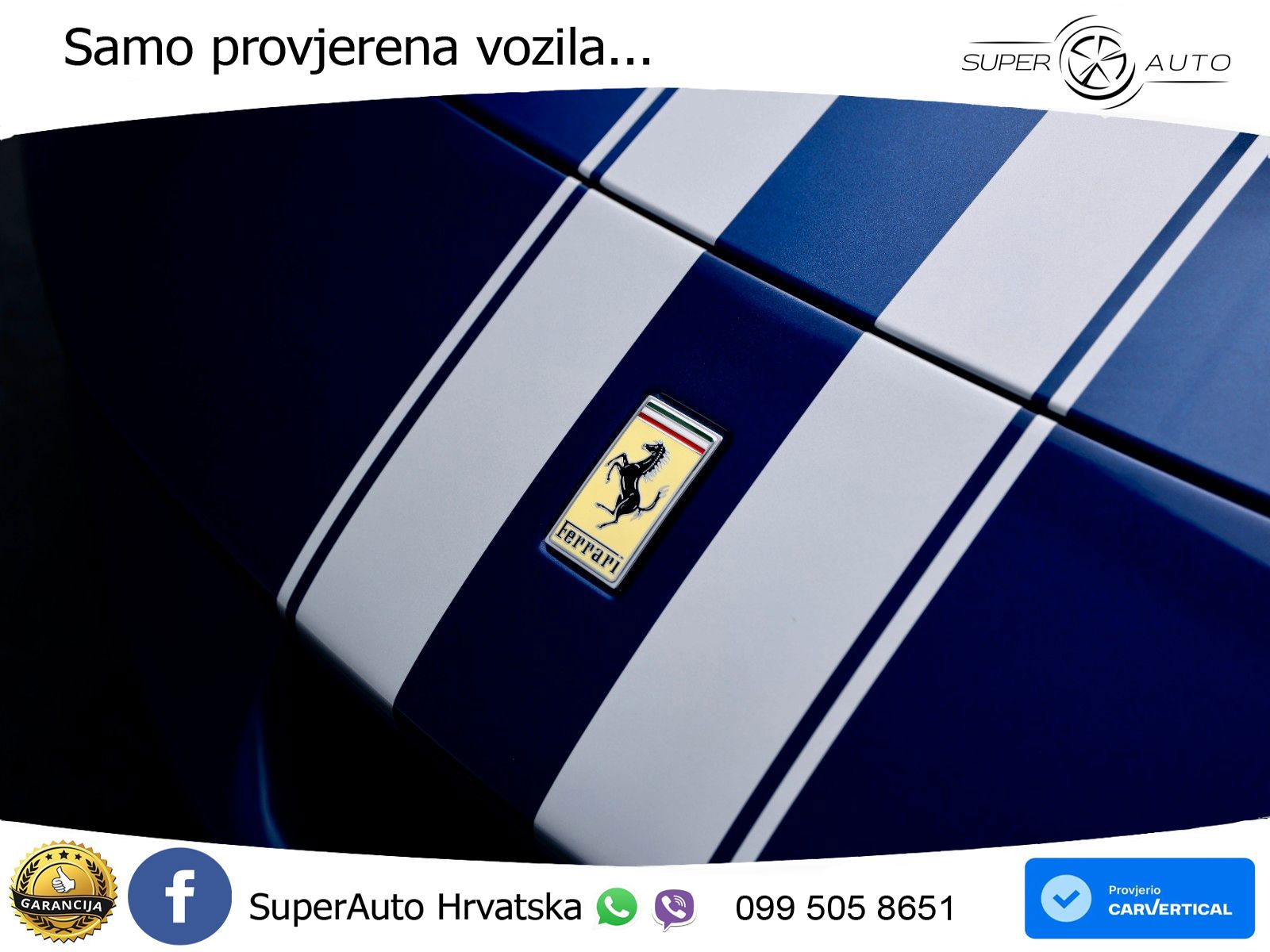 Ferrari 296 GTS 3.0 V6 (830 KS) F1 DCT LED+GR SJED+ACC