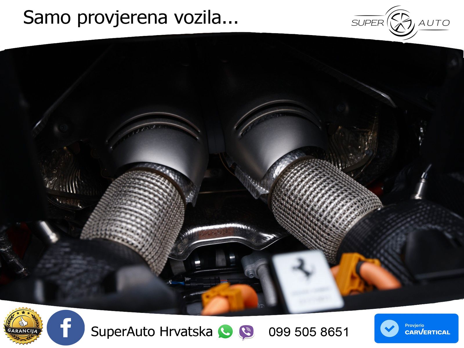 Ferrari 296 GTS 3.0 V6 (830 KS) F1 DCT LED+GR SJED+ACC