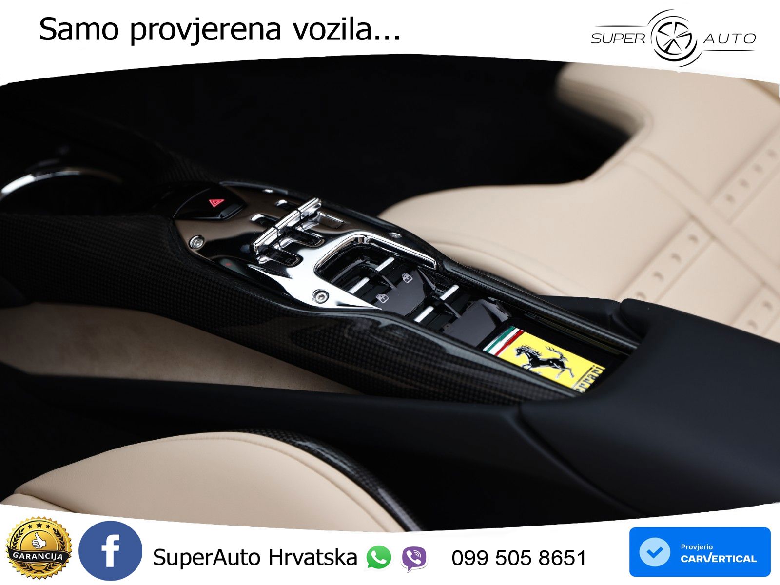 Ferrari 296 GTS 3.0 V6 (830 KS) F1 DCT LED+GR SJED+ACC