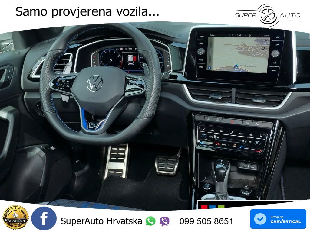 Volkswagen T-Roc I R 2.0 TSI (300 KS) OPF 4M DSG MATRIX+GR SJED+KAM
