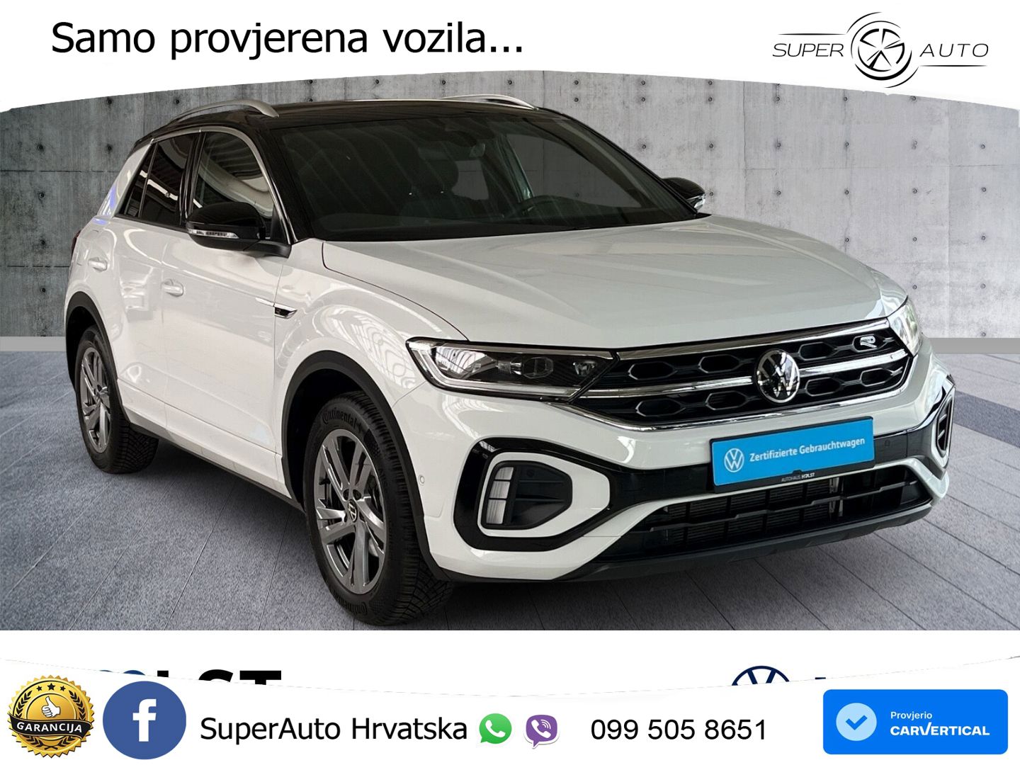 Volkswagen T-Roc 1.5 TSI (150 KS) DSG LED+GR SJED+ACC