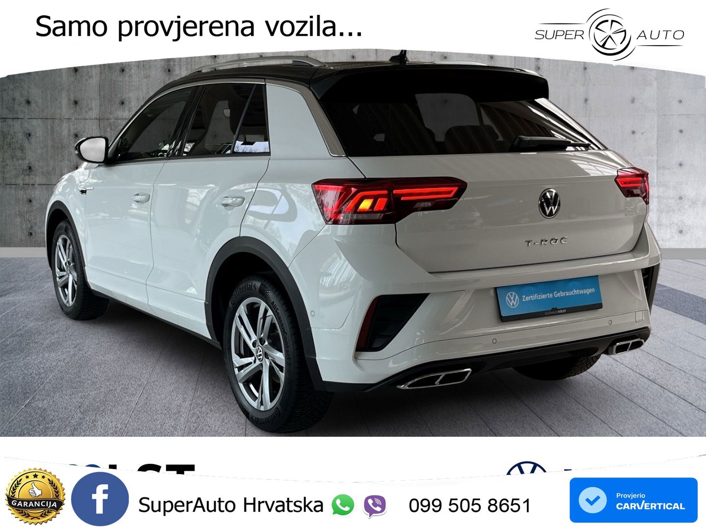 Volkswagen T-Roc 1.5 TSI (150 KS) DSG LED+GR SJED+ACC