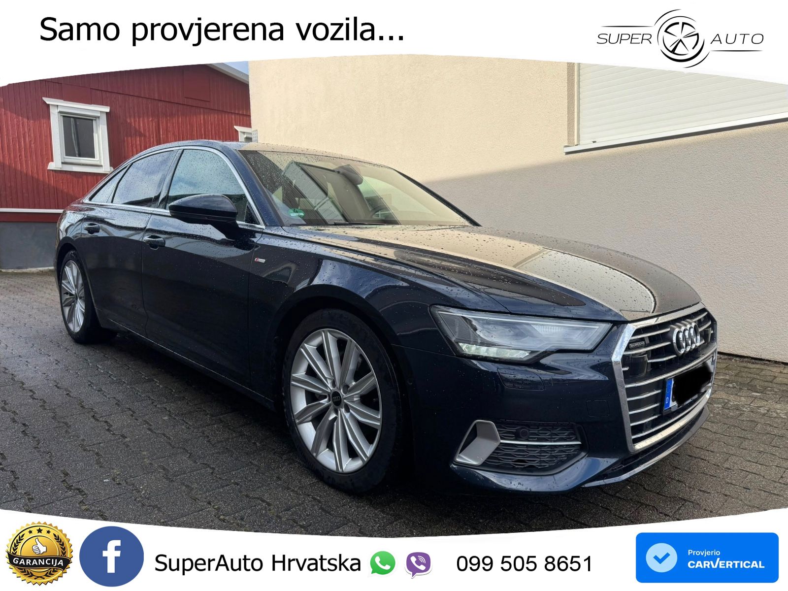 Audi A6 40 TDI (204 KS) quattro ultra S tronic LED+GR SJED+ACC