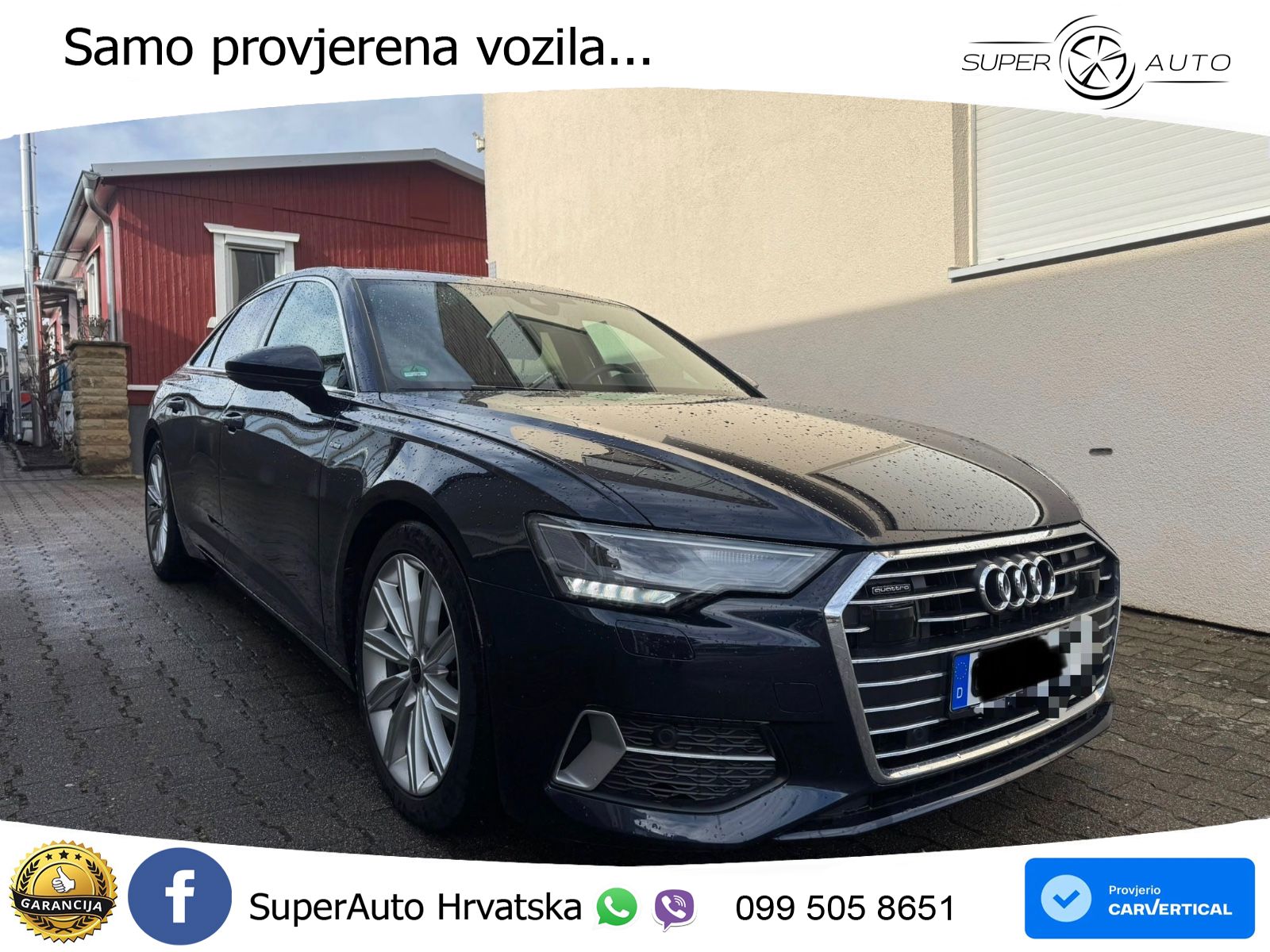 Audi A6 40 TDI (204 KS) quattro ultra S tronic LED+GR SJED+ACC