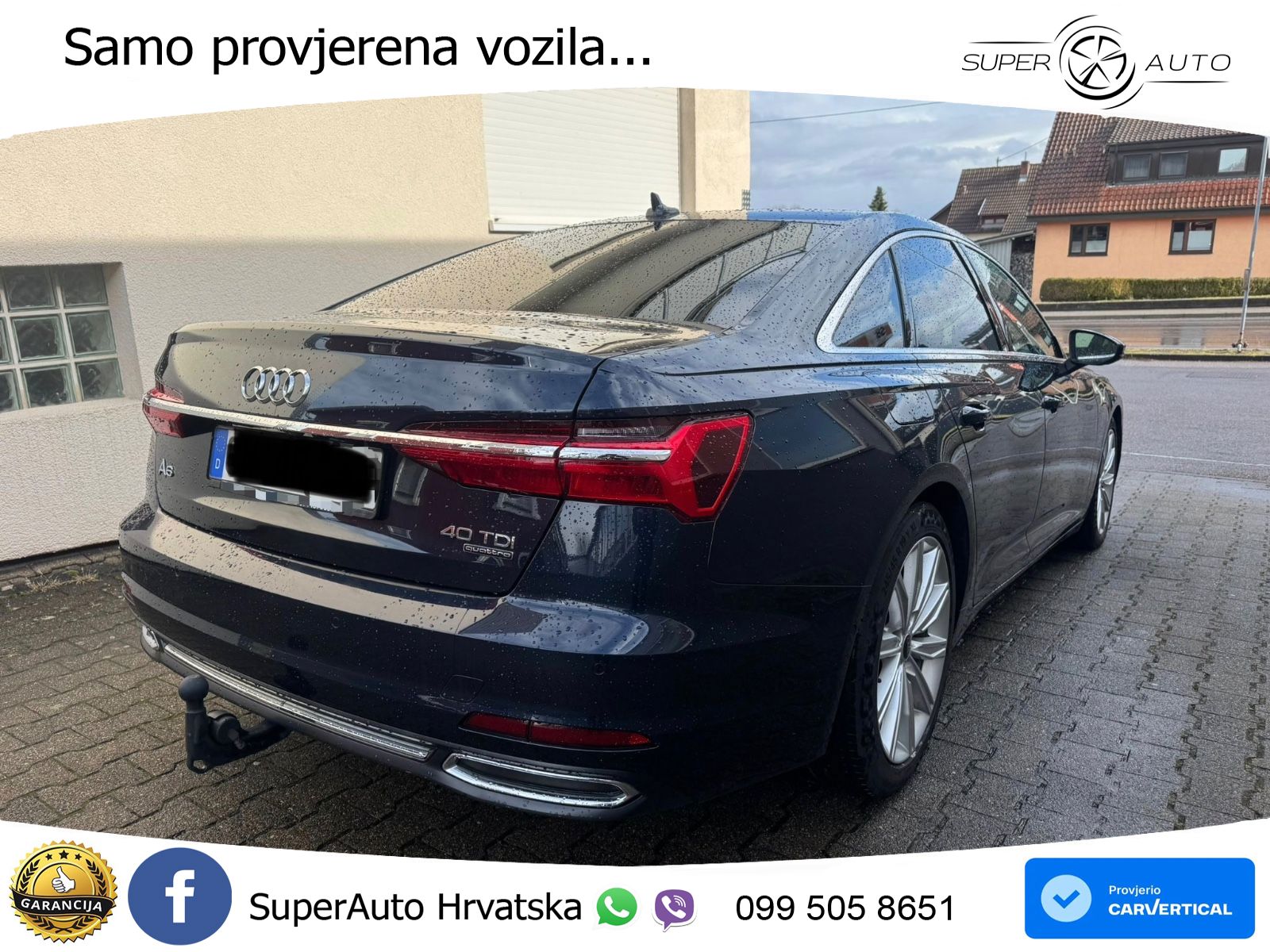 Audi A6 40 TDI (204 KS) quattro ultra S tronic LED+GR SJED+ACC