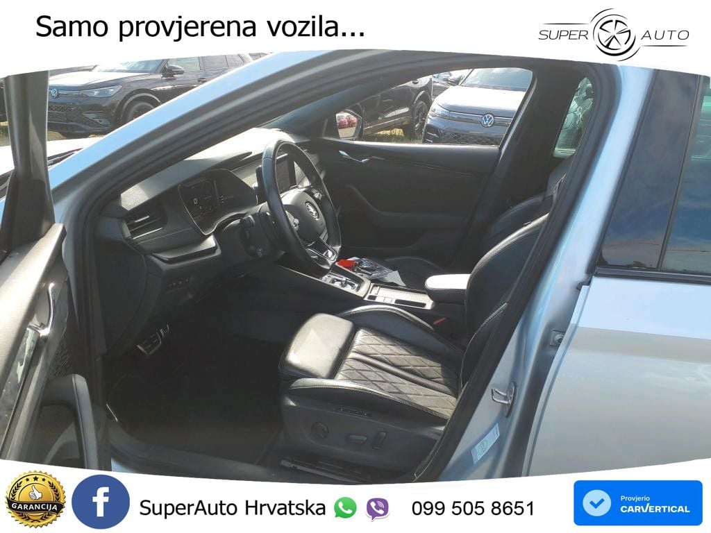 Škoda Octavia Combi RS 2.0 TDI (200 KS) DSG LED+GR SJED+ACC