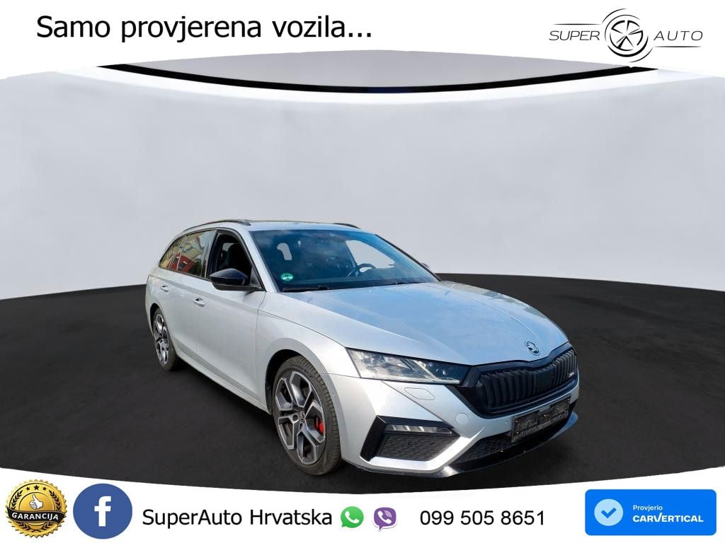 Škoda Octavia Combi RS 2.0 TDI (200 KS) DSG LED+GR SJED+ACC