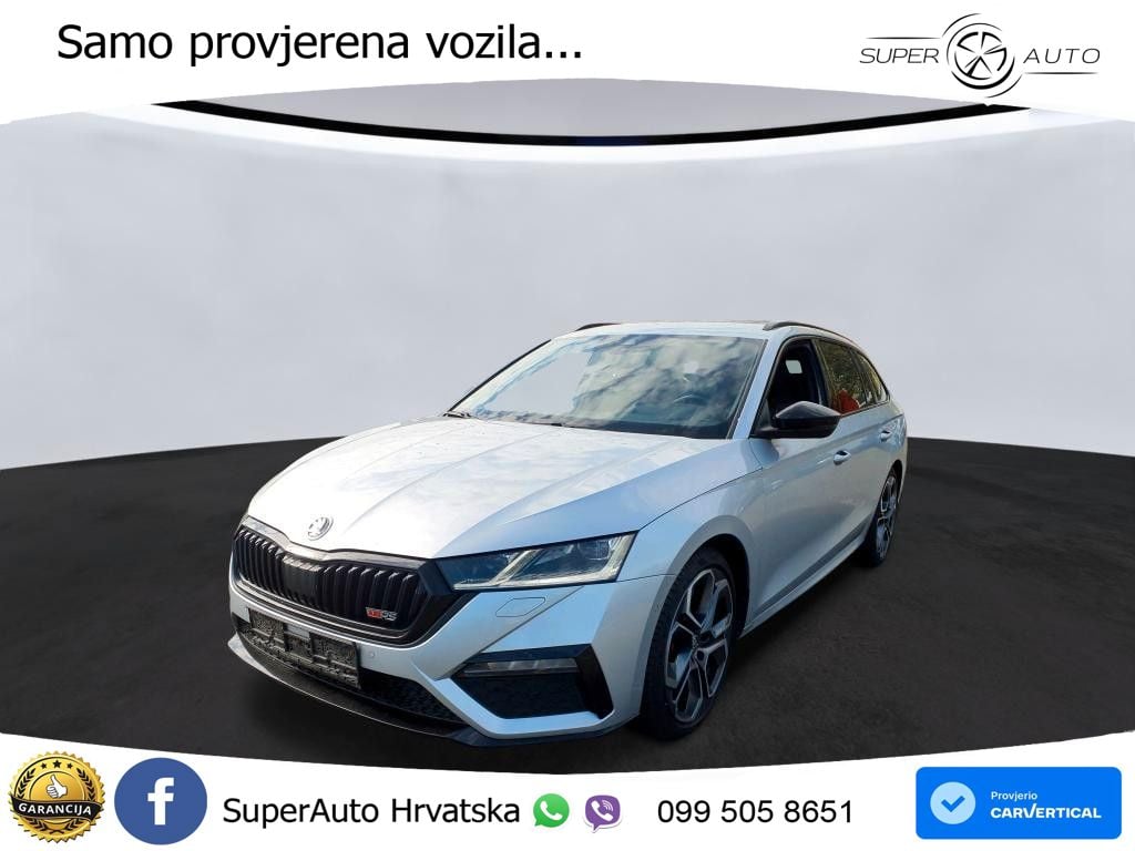 Škoda Octavia Combi RS 2.0 TDI (200 KS) DSG LED+GR SJED+ACC