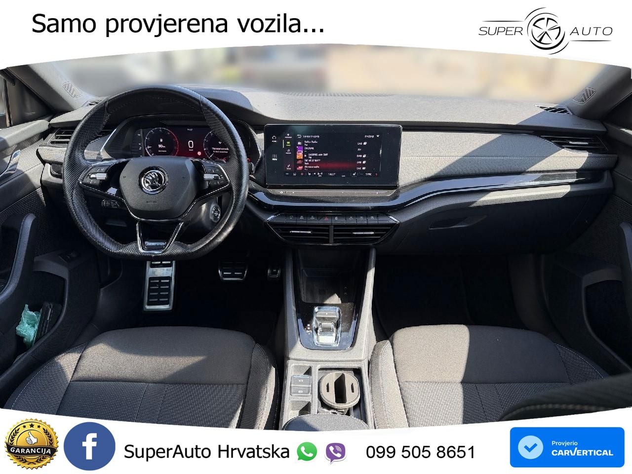Škoda Octavia Combi 2.0 TDI (150 KS) DSG SportLine LED+GR SJED+ACC