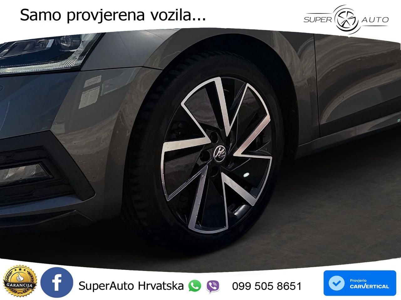 Škoda Octavia Combi 2.0 TDI (150 KS) DSG SportLine LED+GR SJED+ACC