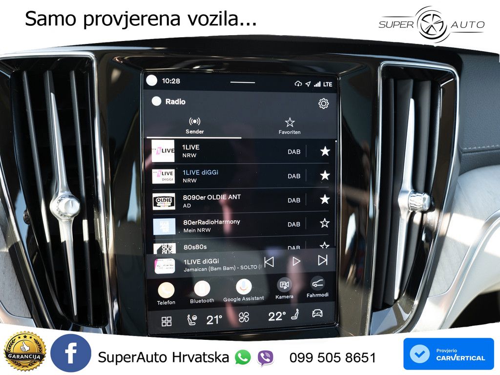 Volvo V60 2.0 T8 AWD Geartronic LED+GR SJED+ACC