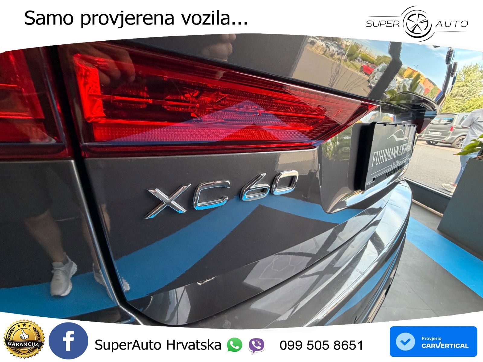 Volvo XC60 B4 Diesel FWD Geartronic LED+GR SJED+ACC