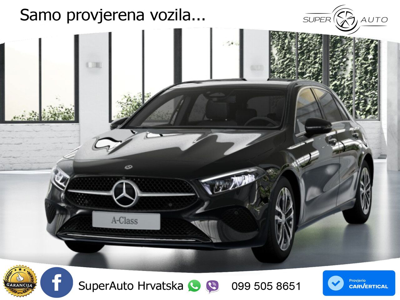 Mercedes-Benz A 180 7G-DCT ACC+GR SJED+360+PANO