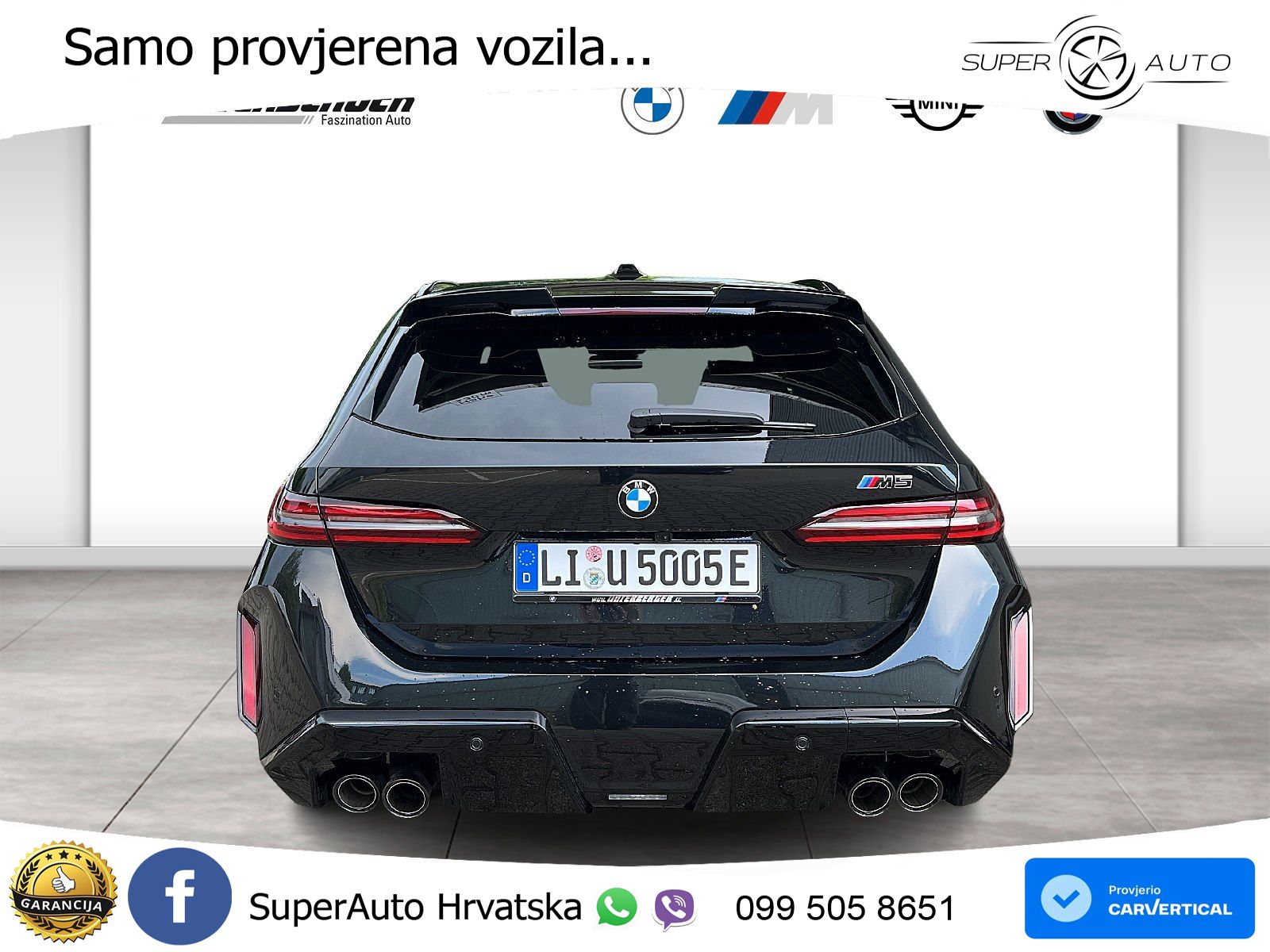 BMW M5 Touring 4.4 V8 (727 KS) xDrive Steptronic ACC+HEAD+4xGR SJED+360+PANO