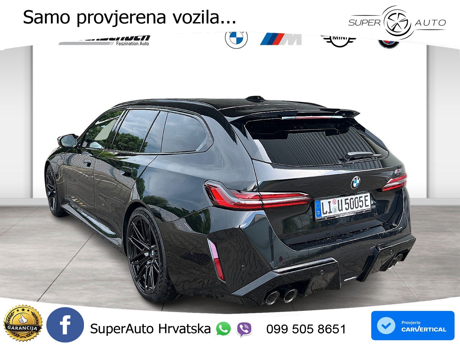 BMW M5 Touring 4.4 V8 (727 KS) xDrive Steptronic ACC+HEAD+4xGR SJED+360+PANO