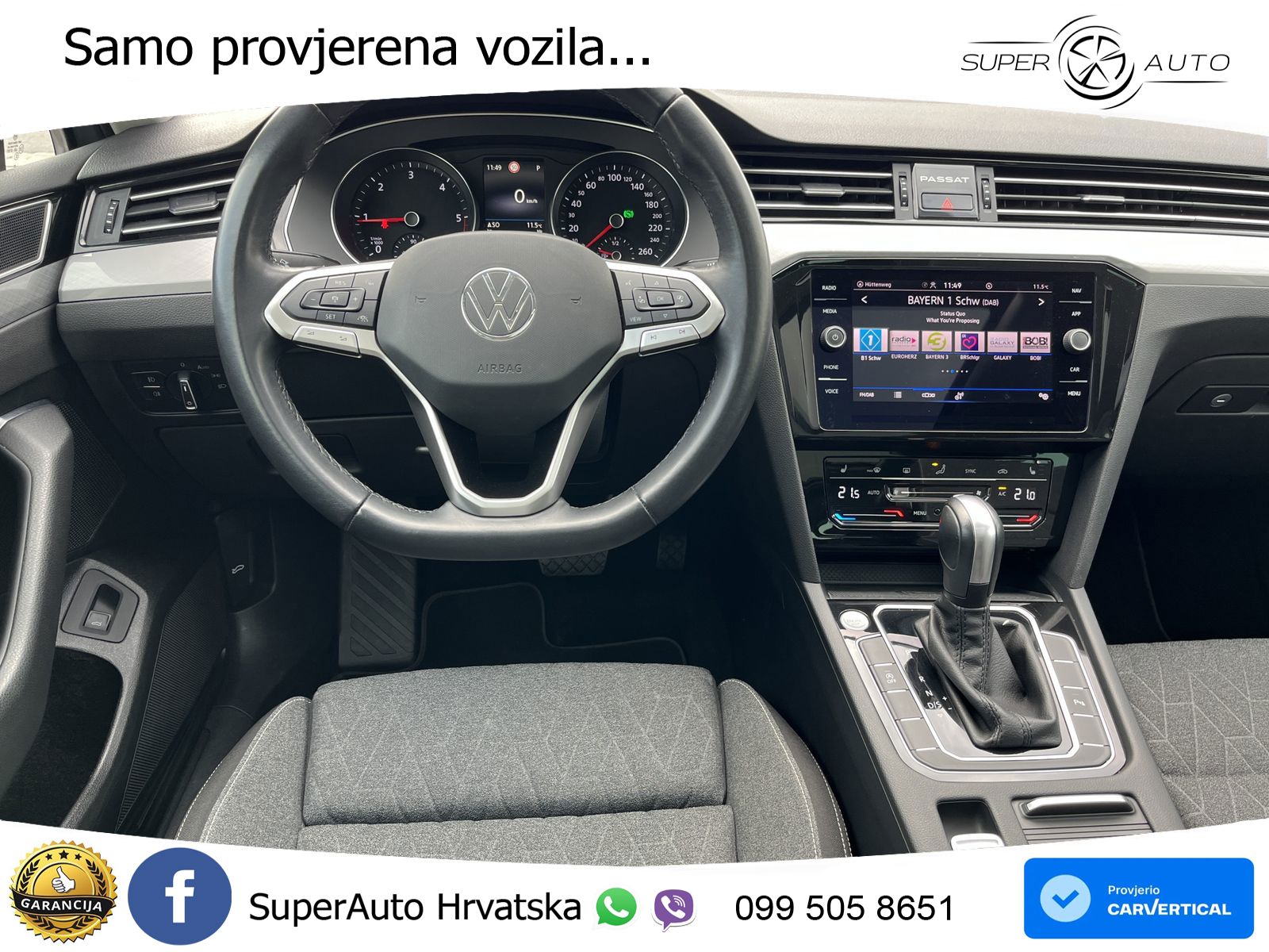 Volkswagen Passat Variant 2.0 TDI (150 KS) DSG R-Line LED+GR SJED+ACC