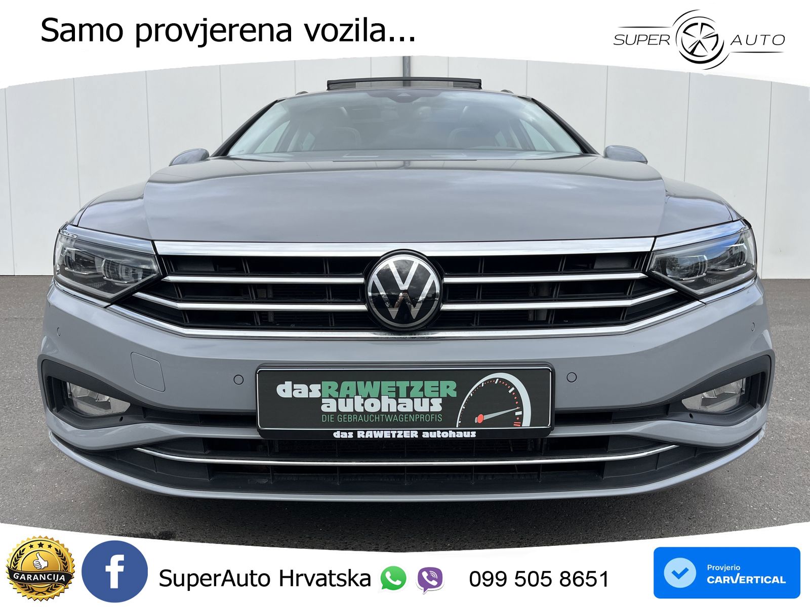 Volkswagen Passat Variant 2.0 TDI (150 KS) DSG R-Line LED+GR SJED+ACC