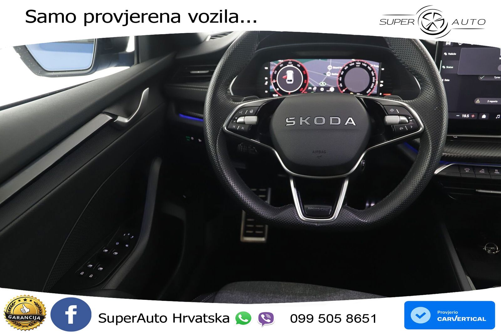Škoda Octavia Combi 2.0 TDI (150 KS) DSG SportLine LED+GR SJED+ACC