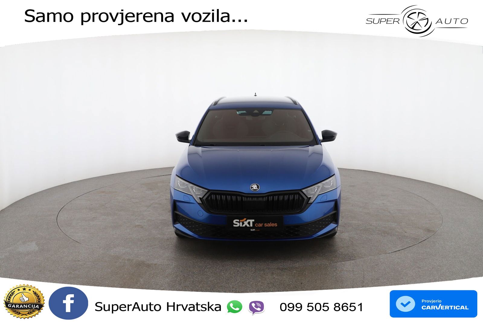 Škoda Octavia Combi 2.0 TDI (150 KS) DSG SportLine LED+GR SJED+ACC