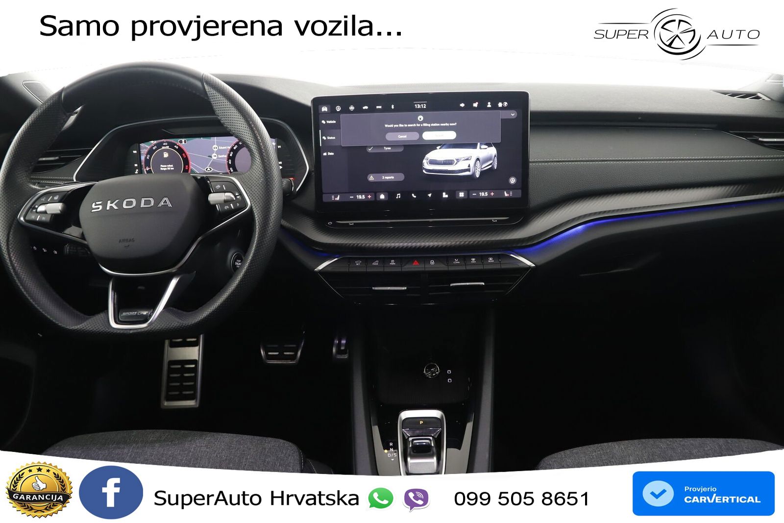 Škoda Octavia Combi 2.0 TDI (150 KS) DSG SportLine LED+GR SJED+ACC