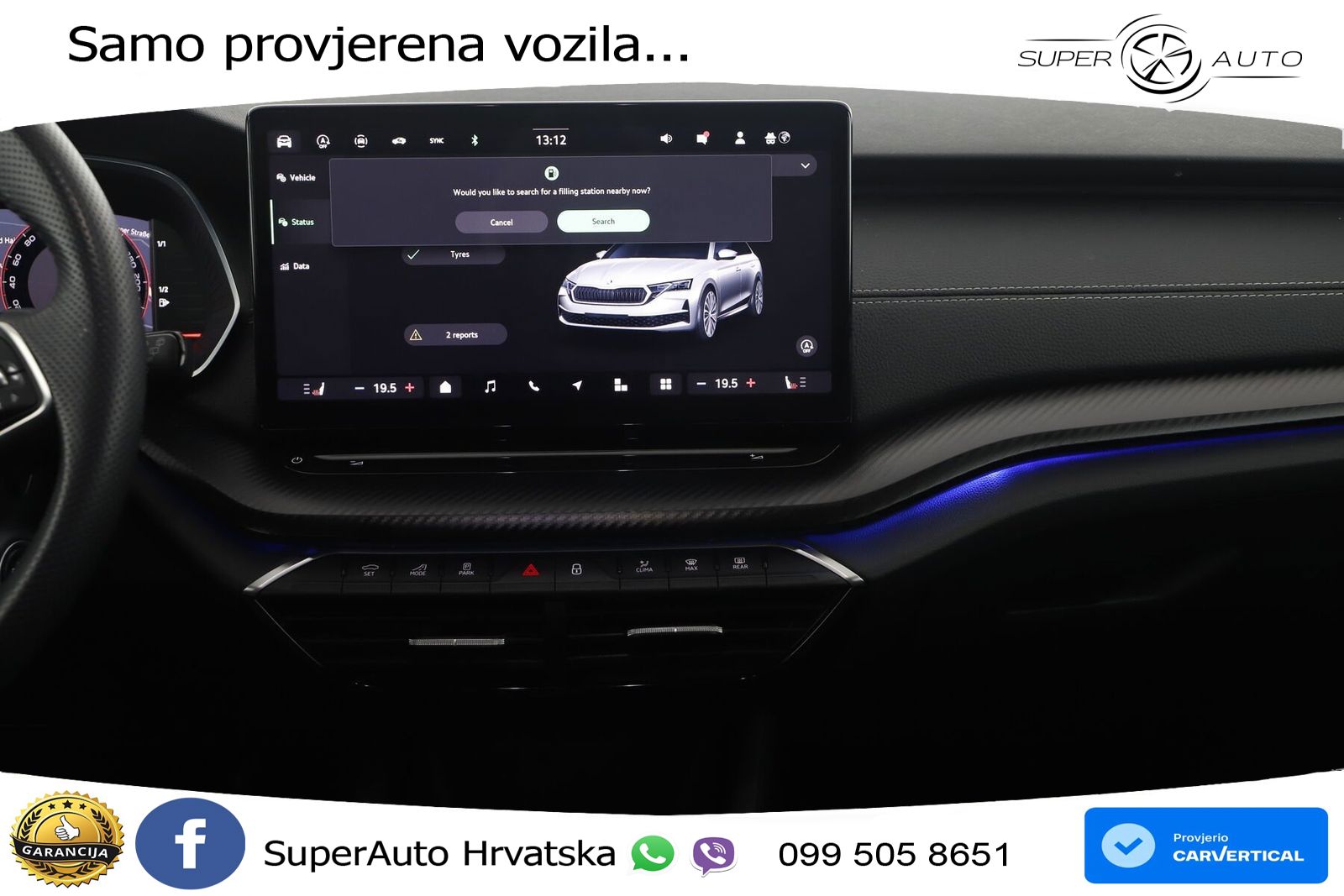 Škoda Octavia Combi 2.0 TDI (150 KS) DSG SportLine LED+GR SJED+ACC