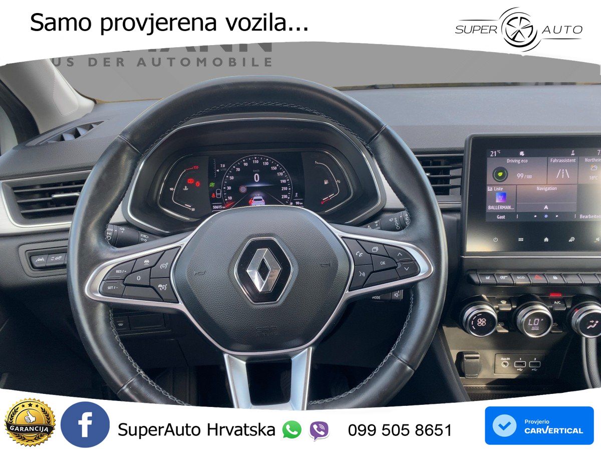 Renault Captur 1.3 TCe (140 KS) Intens LED+GR SJED+ACC
