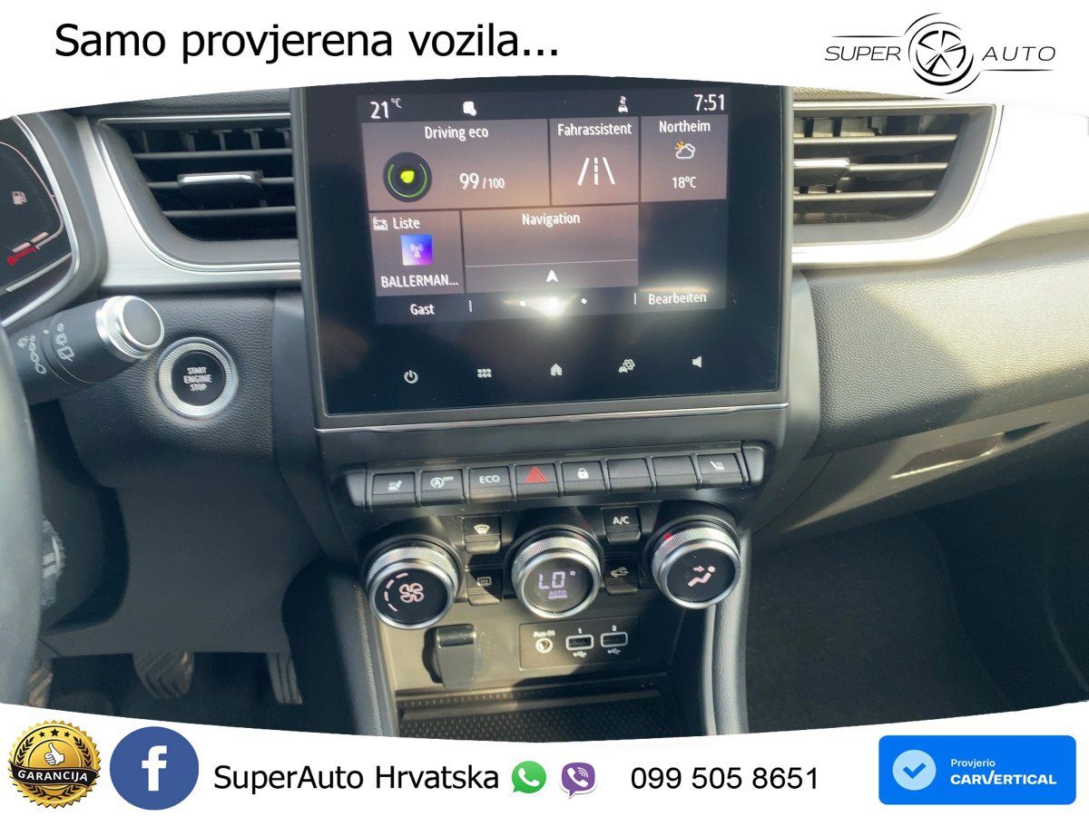 Renault Captur 1.3 TCe (140 KS) Intens LED+GR SJED+ACC