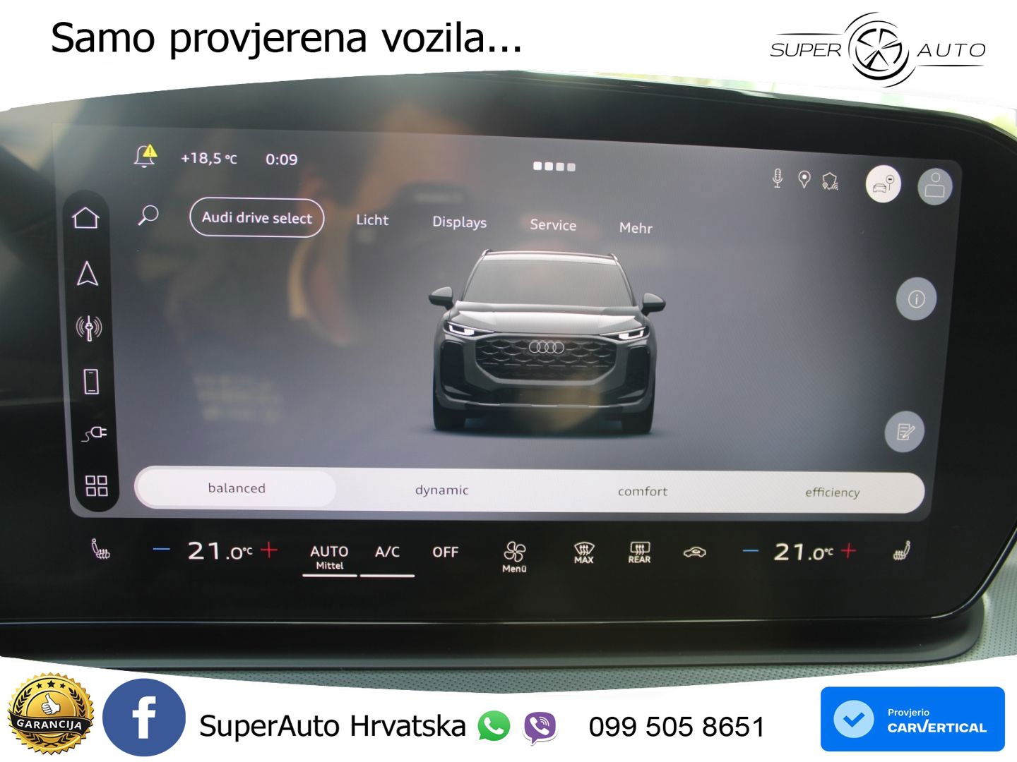 Audi Q3 1.5 TFSIe (272 KS) S tronic S line LED+GR SJED+ACC