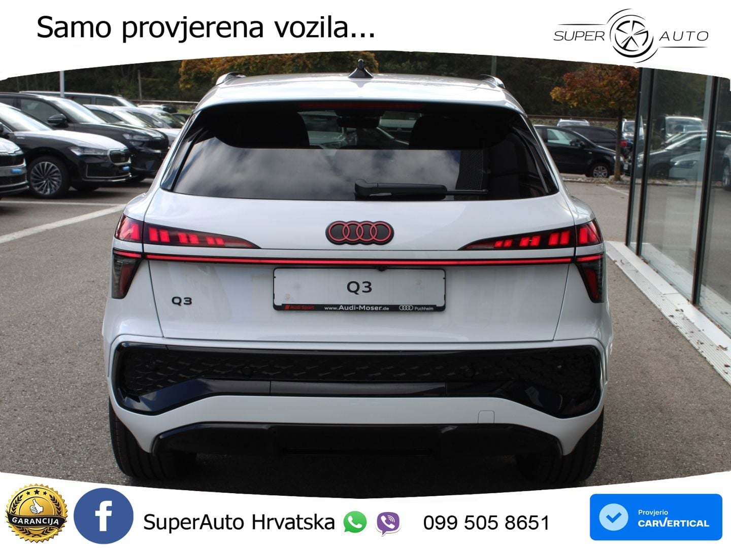 Audi Q3 1.5 TFSIe (272 KS) S tronic S line LED+GR SJED+ACC