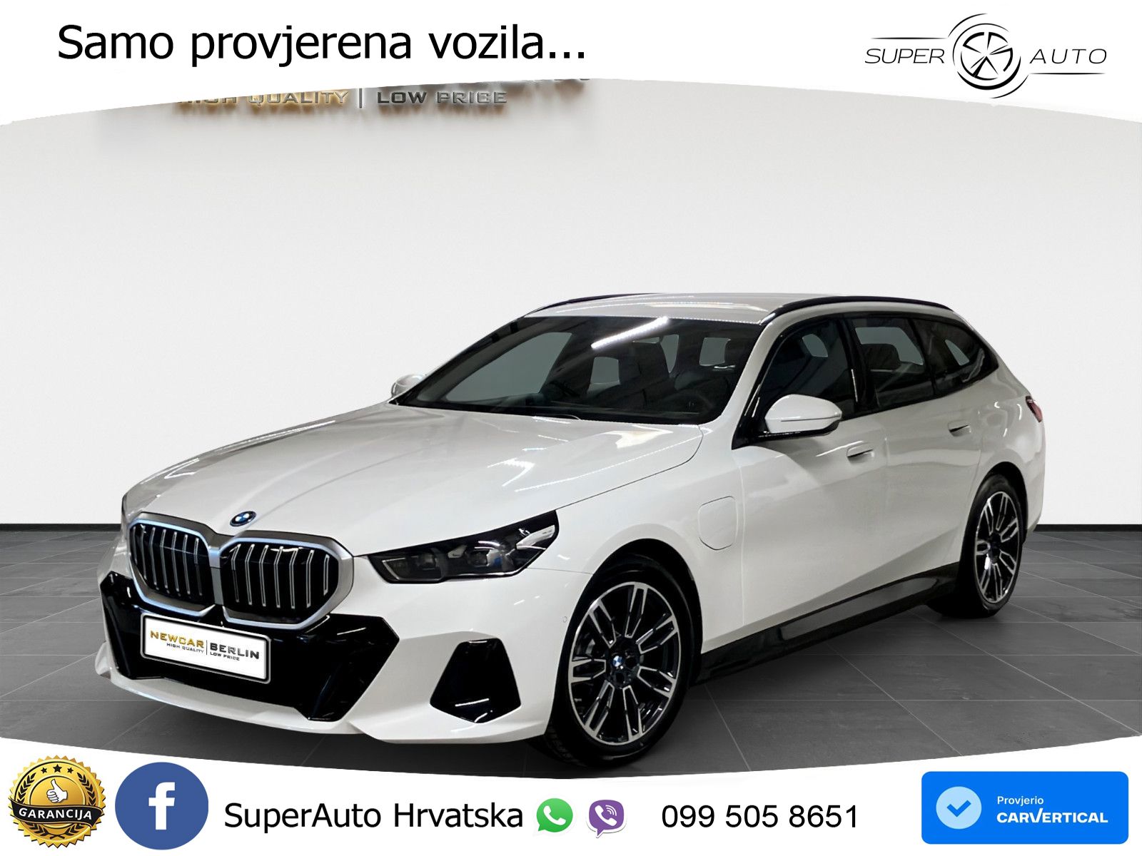 BMW 530e Touring (299 KS) xDrive Steptronic M Sport ZRAČNI+ACC+GR SJED+360