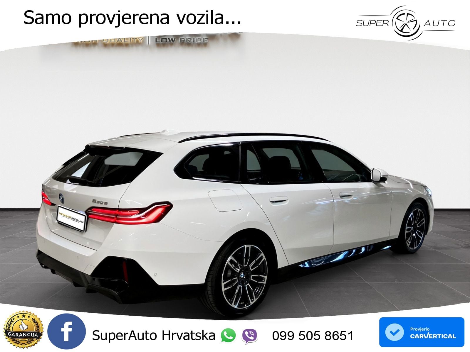 BMW 530e Touring (299 KS) xDrive Steptronic M Sport ZRAČNI+ACC+GR SJED+360
