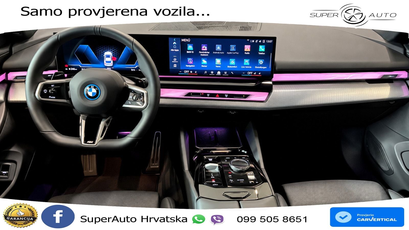 BMW 530e Touring (299 KS) xDrive Steptronic M Sport ZRAČNI+ACC+GR SJED+360