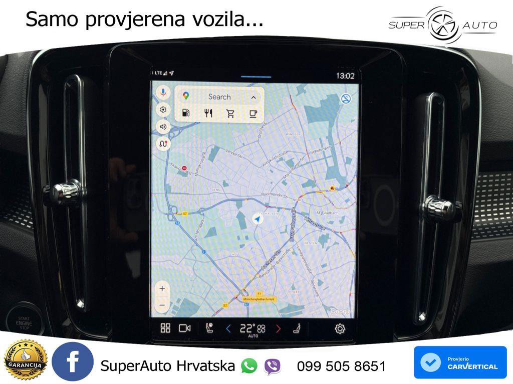 Volvo XC40 2.0 B3 163 KS Automatic LED+GR SJED+ACC