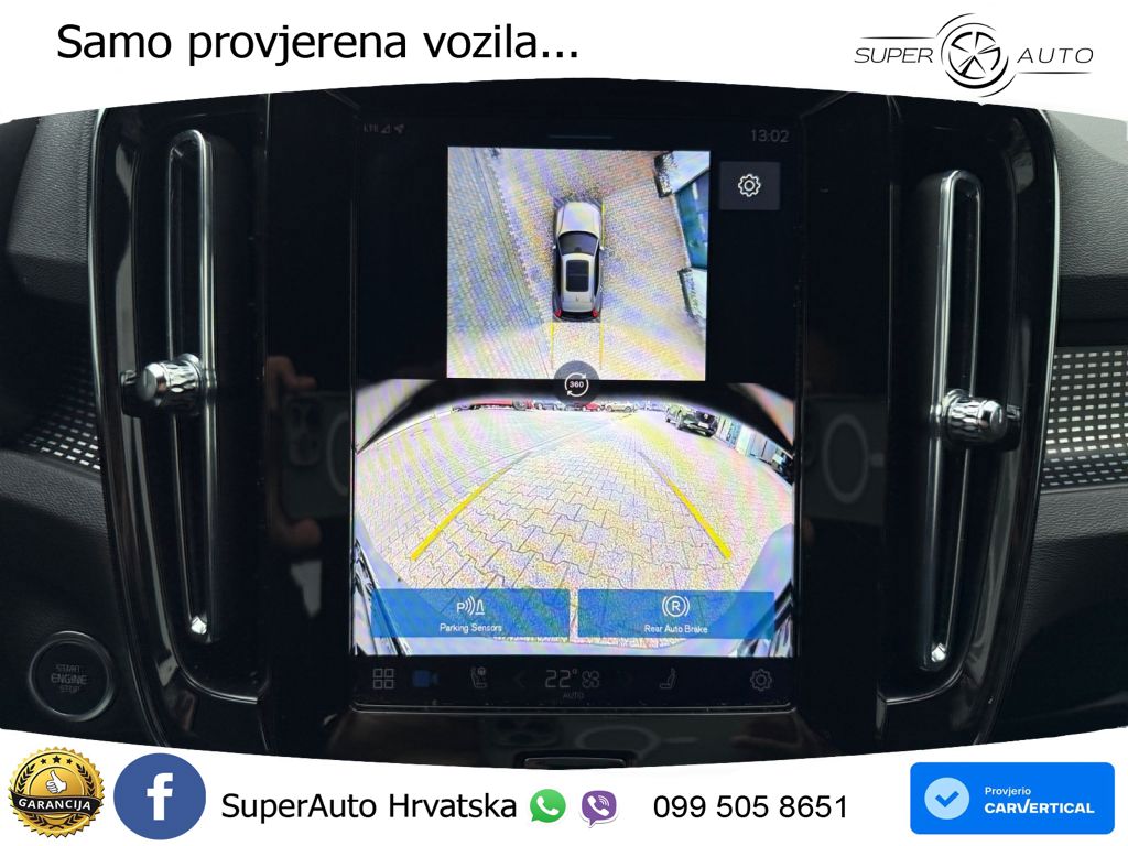 Volvo XC40 2.0 B3 163 KS Automatic LED+GR SJED+ACC
