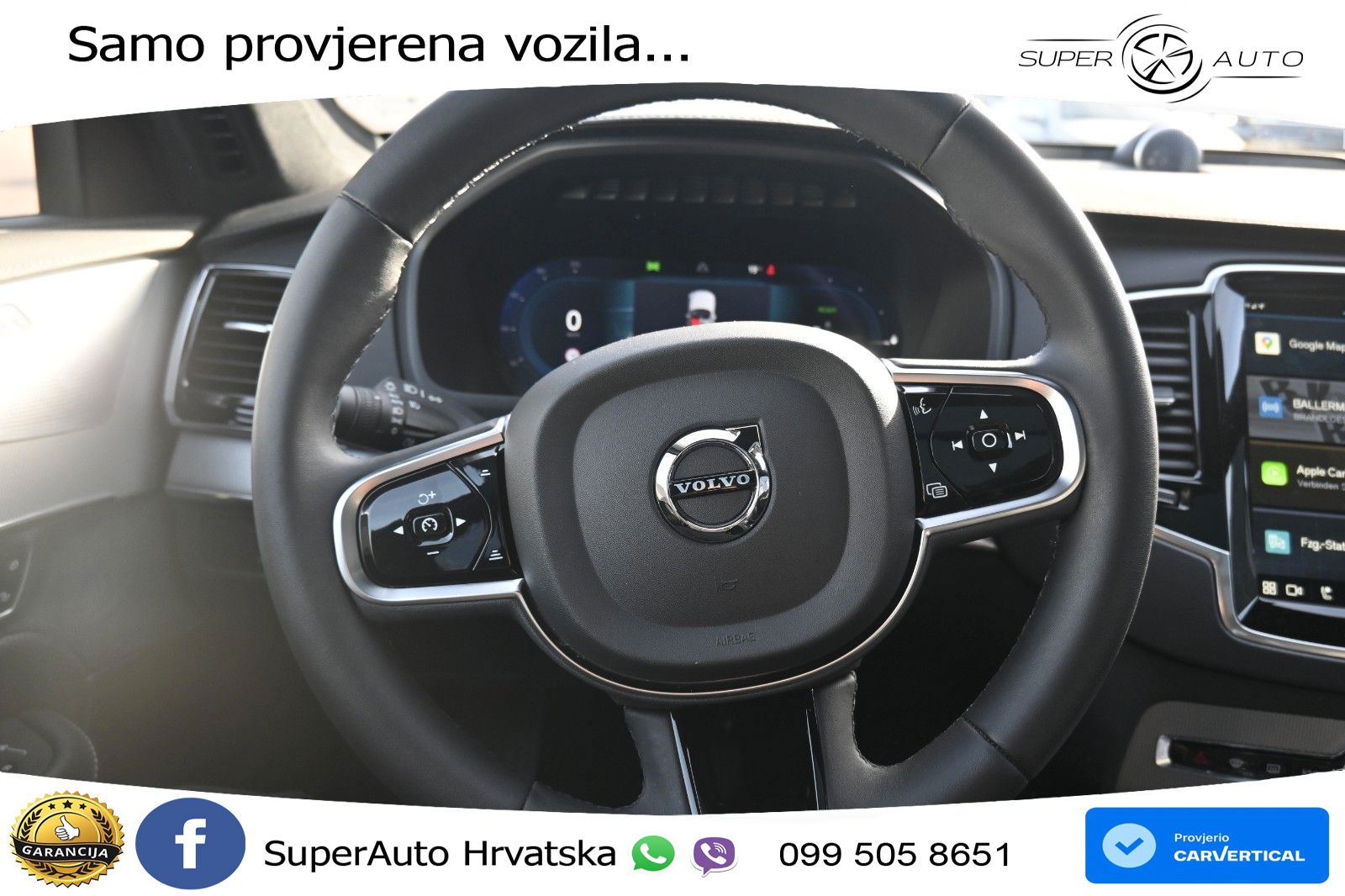 Volvo XC90 2.0 T8 AWD Automatic ACC+HEAD+4xGR SJED+360+PANO