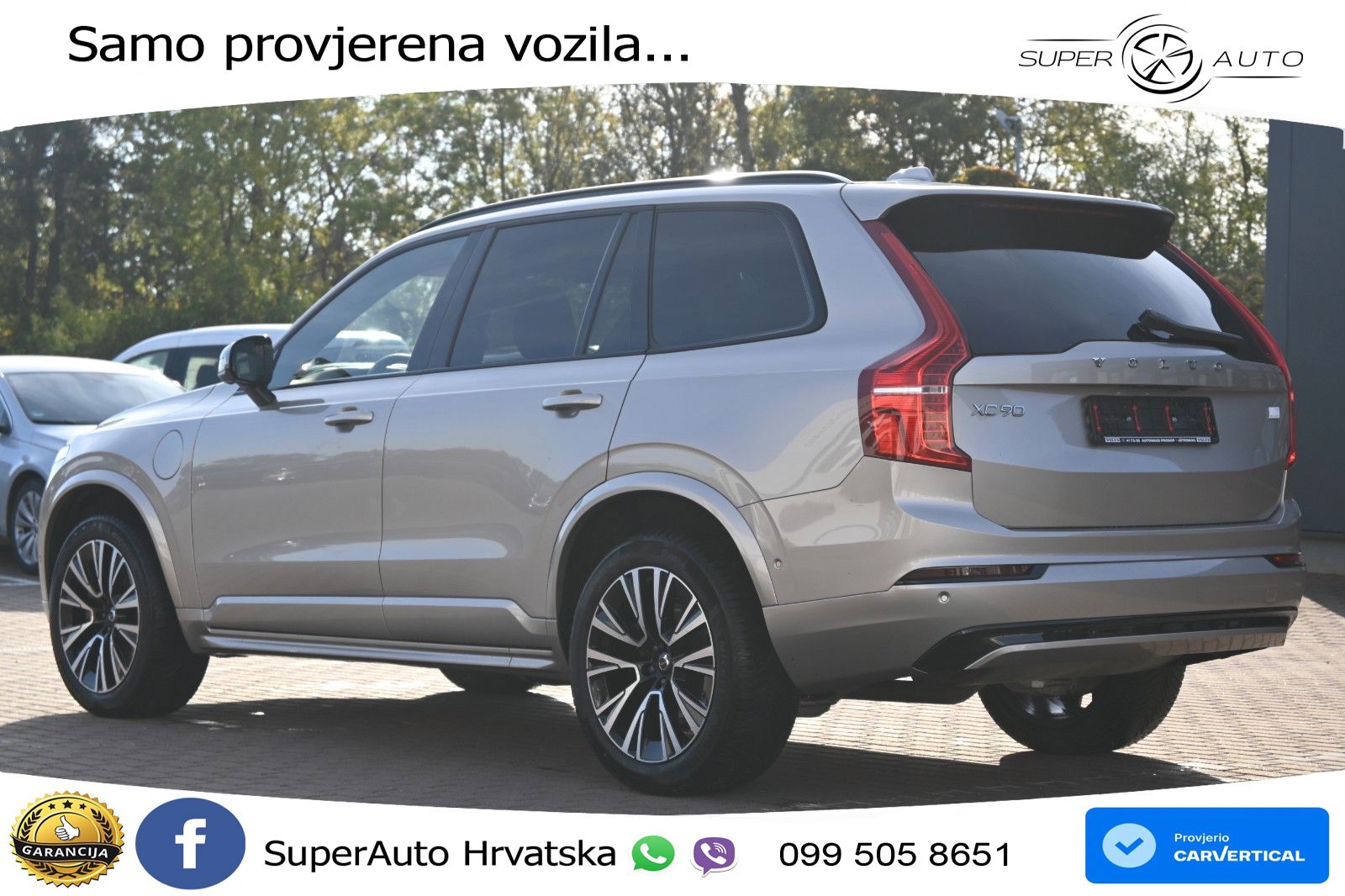 Volvo XC90 2.0 T8 AWD Automatic ACC+HEAD+4xGR SJED+360+PANO